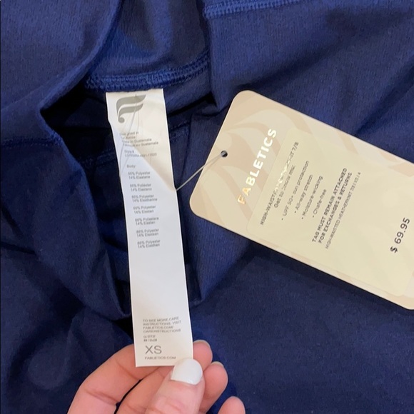 High-Waisted Heatherknit 7/8 FABLETICS XS - Picture 7 of 8